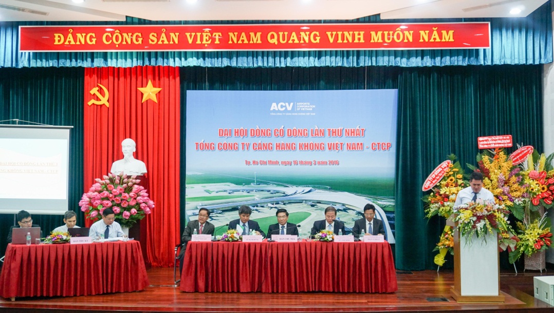 Đại hội đồng cổ đông lần thứ nhất Tổng công ty Cảng hàng không Việt Nam - CTCP