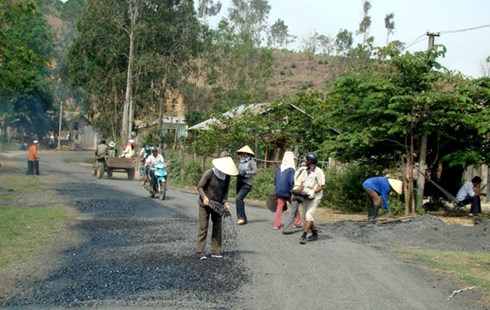 Năm 2016, Quỹ địa phương đã triển khai sửa chữa 263 tuyến đường địa phương 