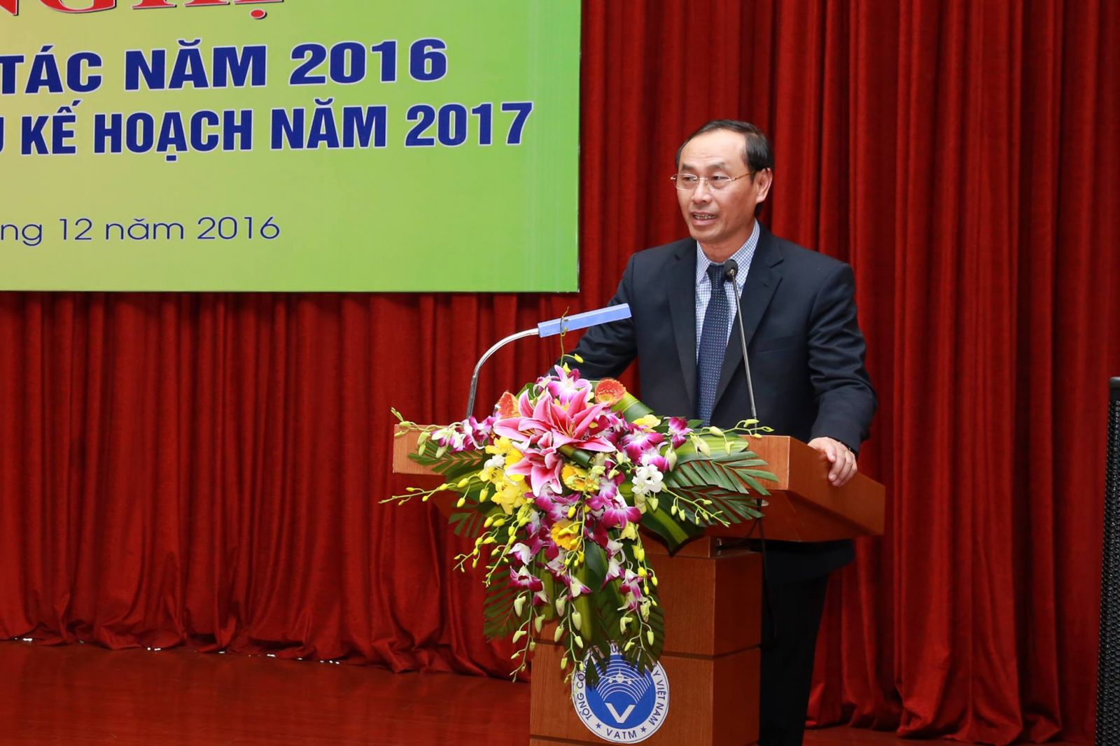 Thứ trưởng Lê Đình Thọ dự Hội nghị tổng kết năm 2016 và triển khai nhiệm vụ kế hoạch năm 2017 của VATM