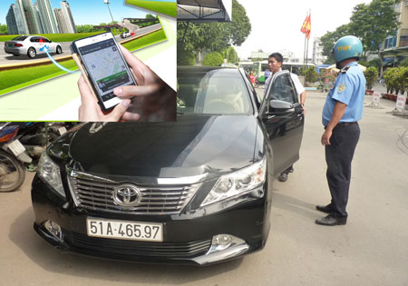 TP Hồ Chí Minh giới thiệu ứng dụng LiveTaxi gọi và tìm taxi trên điện thoại di động thông minh