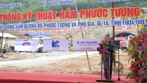 Thông kỹ thuật hầm đường bộ Phước Tượng, vượt trước tiến độ 17 ngày