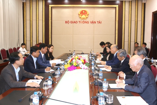 Bộ trưởng Đinh La Thăng làm việc Hiệp hội Xúc tiến ngoại giao nhân dân Nhật Bản