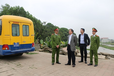 Tổng cục Trưởng Nguyễn Văn Huyện bất ngờ kiểm tra công tác KSTTX tại Hà Nội, Hòa Bình