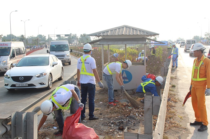 VEC E chung tay bảo vệ môi trường