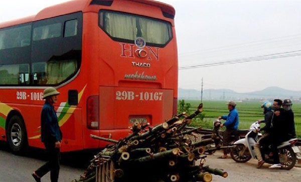 Hiện trường vụ tai nạn xe khách tông xe máy.  Vào khoảng 14h20 chiều 15/2, trên Quốc lộ 1A địa bàn xã Diễn Trường, huyện Diễn Châu (Nghệ An) xảy ra vụ tai nạn giữa xe ô tô khách mang BKS 29B – 101.67 (Công ty CP vận tải Thanh Xuân) và xe máy mang BKS 37P5 – 2386 khiến người đi xe máy nhập viện cấp cứu.   Ngay sau khi xảy ra tai nạn, Tổng cục ĐBVN đã kiểm tra dữ liệu trên hệ thống GSHT đối với xe khách nêu trên, kết quả cho thấy: xe ô tô mang BKS 29B 101.67 trong và trước thời điểm xảy ra tai nạn không truyền dữ liệu về Trung tâm khai thác và sử dụng dữ liệu từ TBGSHT của Tổng cục ĐBVN.  Để kịp thời chấn chỉnh, xử lý các trường hợp vi phạm nêu trên, đồng thời ngăn ngừa tai nạn tương tự xảy ra. Tổng cục Đường bộ Việt Nam đề nghị Sở GTVT Hà Nội: Kiểm tra dữ liệu và tình hình truyền dữ liệu từ thiết bị GSHT được lắp trên tất cả các phương tiện thuộc Công ty CP vận tải Thanh Xuân; xử lý vi phạm đối với xe 29B – 101.67 và các trường hợp vi phạm khác (nếu có) theo quy định. Báo cáo kết quả xử lý về Tổng cục ĐBVN trước ngày 28/02/2017.