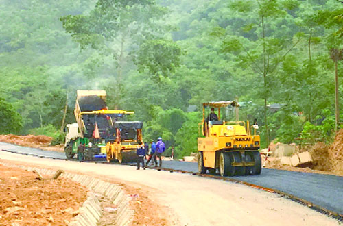 Thanh Hóa: Thông tuyến kỹ thuật Quốc lộ 15C vào ngày 30/4