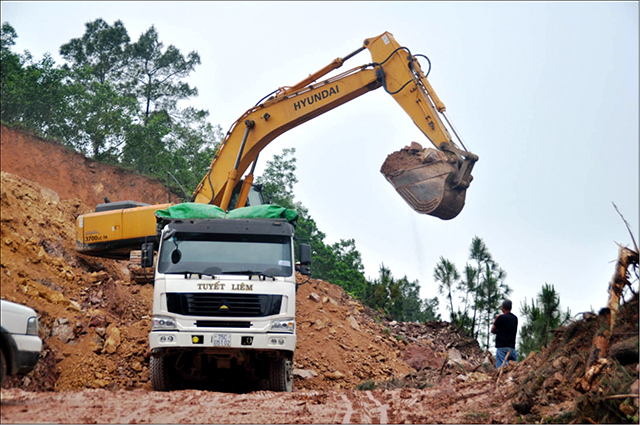 Thừa Thiên Huế: Khắc phục sạt trượt đường tránh Huế giai đoạn II