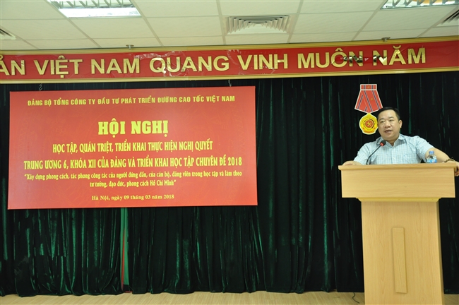 Đồng chí Nguyễn Văn Nhi - Phó Bí thư Đảng ủy VEC 