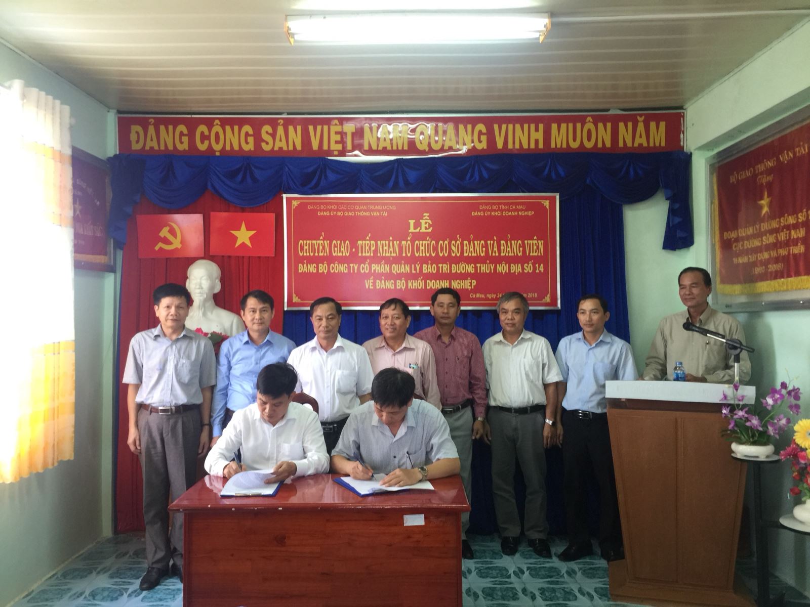 Đ/c Đoàn Huy Khương – Phó Trưởng Ban Tổ chức Đảng uỷ Bộ GTVT