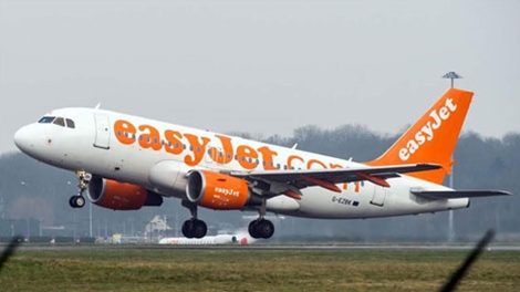 áy bay của hãng hàng không EasyJet