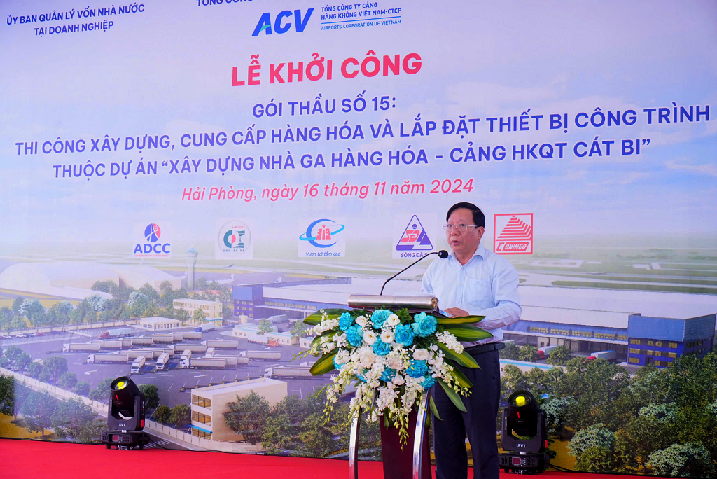 Khởi công dự án xây dựng nhà ga hàng hóa sân bay Cát Bi - Hải Phòng- Ảnh 2.