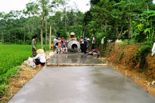 Phong trào xây dựng, phát triển giao thông  nông thôn được triển khai ở nhiều địa phương