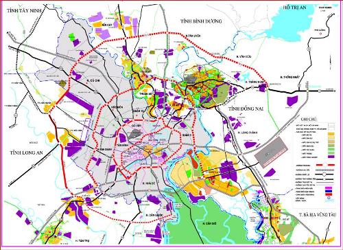 Biểu đồ Dự án Vành đai 3 thành phố Hồ Chí Minh