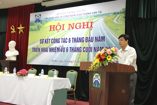 Viện Khoa học và Công nghệ GTVT tổ chức Hội nghị Sơ kết công tác 6 tháng đầu năm