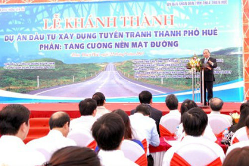 Lễ khánh thành Dự án đường tránh TP. Huế