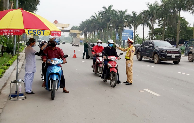 Báº¯c Ninh TÄƒng CÆ°á»ng Báº£o Ä'áº£m Atgt Trong Thá»i Gian Gian Cach Xa Há»™i